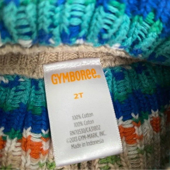 🪩Gymboree Multicolor Knit Skirt 2T - Picture 3 of 3